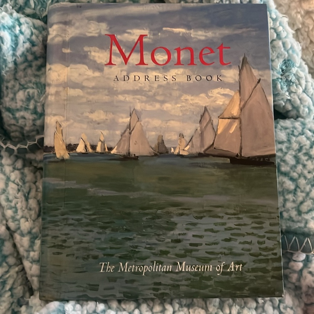 The Metropolitan Museum of Art Monet Address Book - Picture 2 of 4